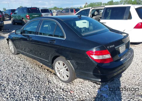 2008 Mercedes-Benz C 300 3.0L Luxury/Sport 4Matic из США, поврежденный, VIN WDDGF81X98F085202